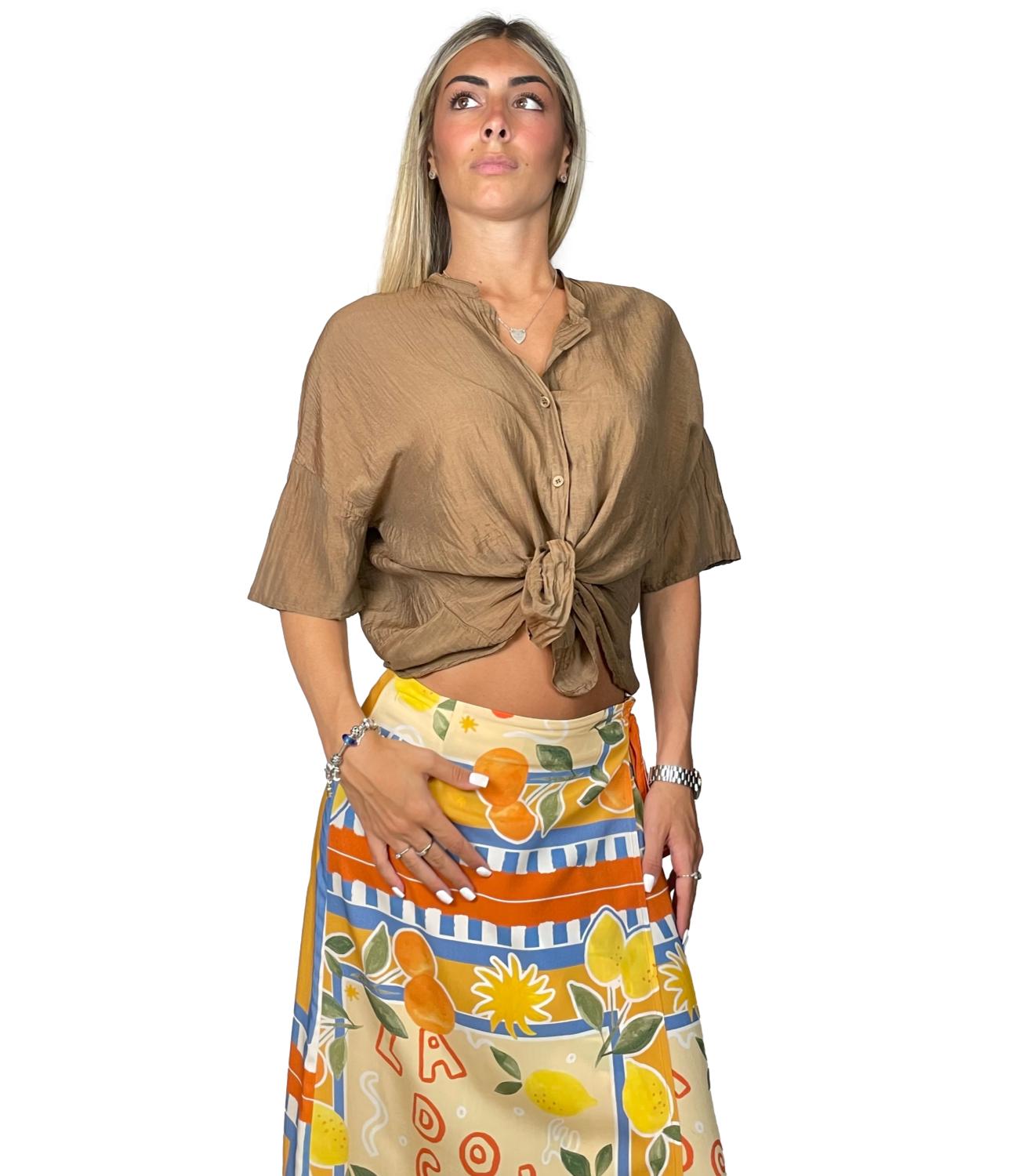 Vicolo Top da Donna - Marrone - Tab0670