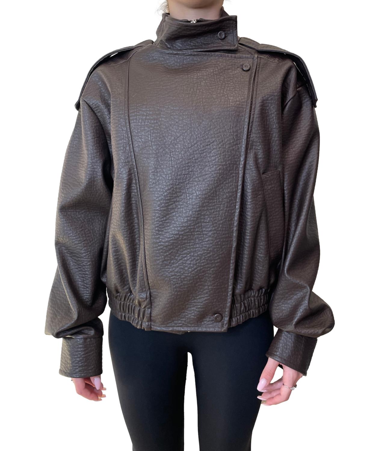 Vicolo Giacca Bomber Nero Donna