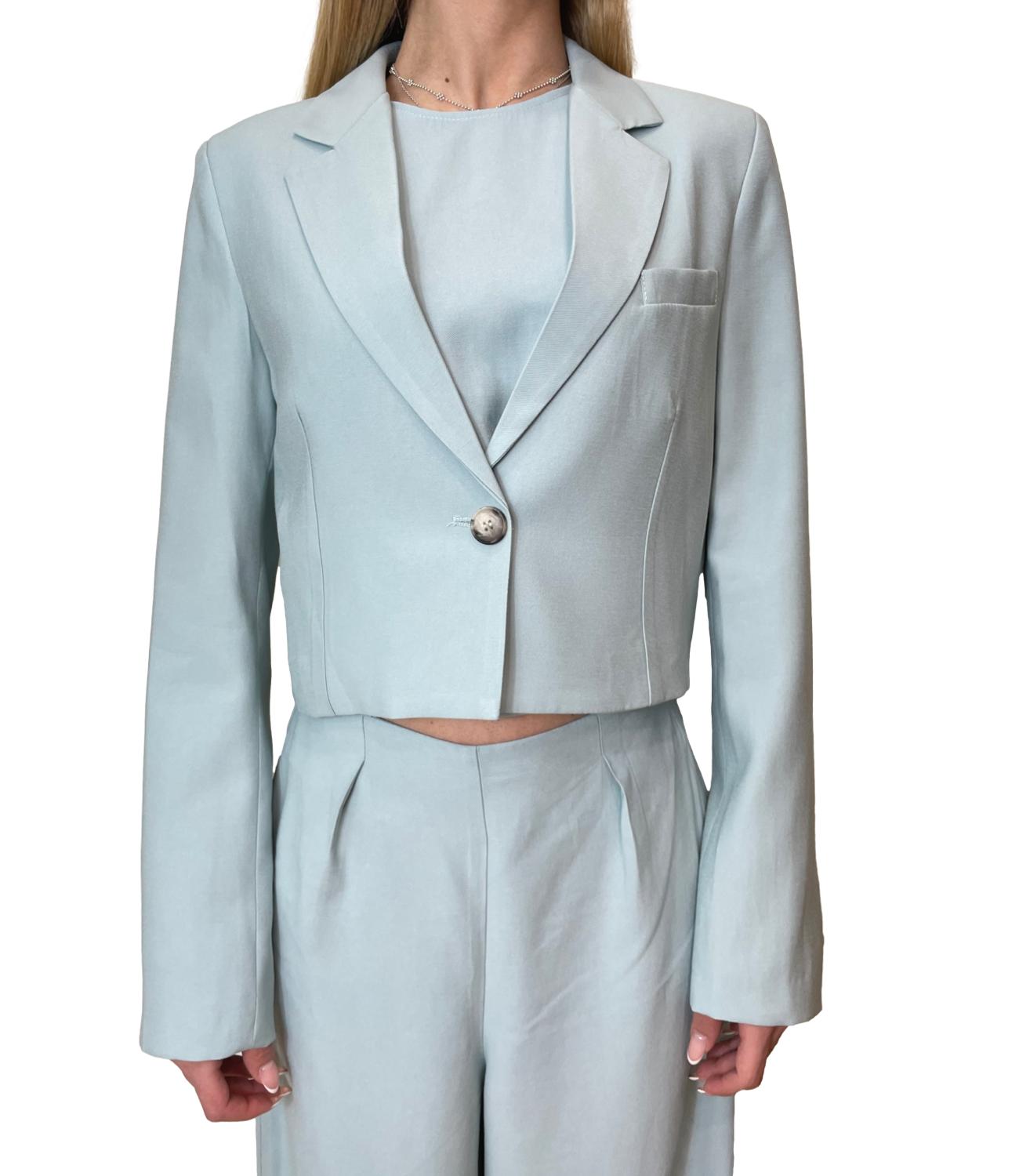Vicolo Giacca Celeste Donna