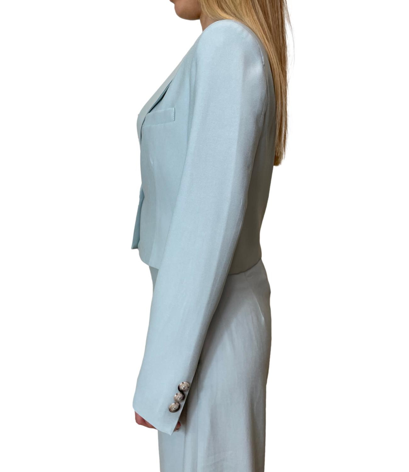 Vicolo Giacca Celeste Donna