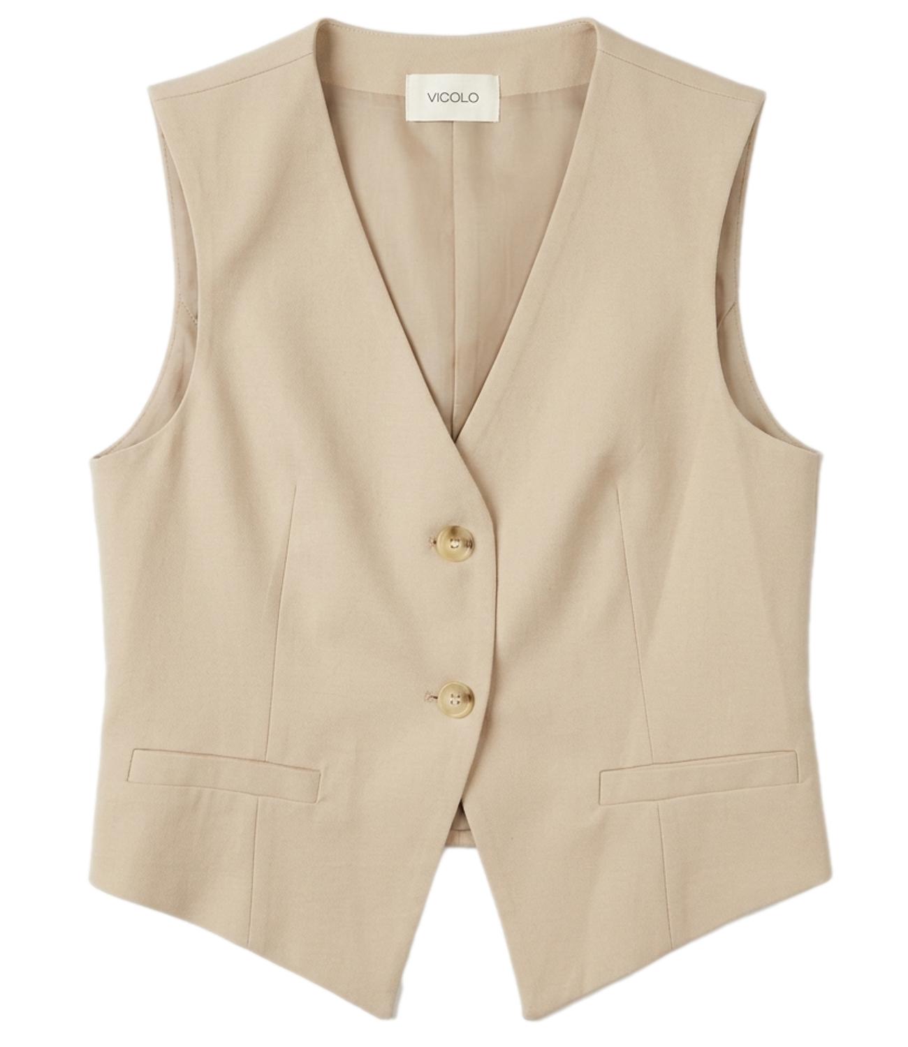 Vicolo Gilet da Donna - Sabbia - Tab1625