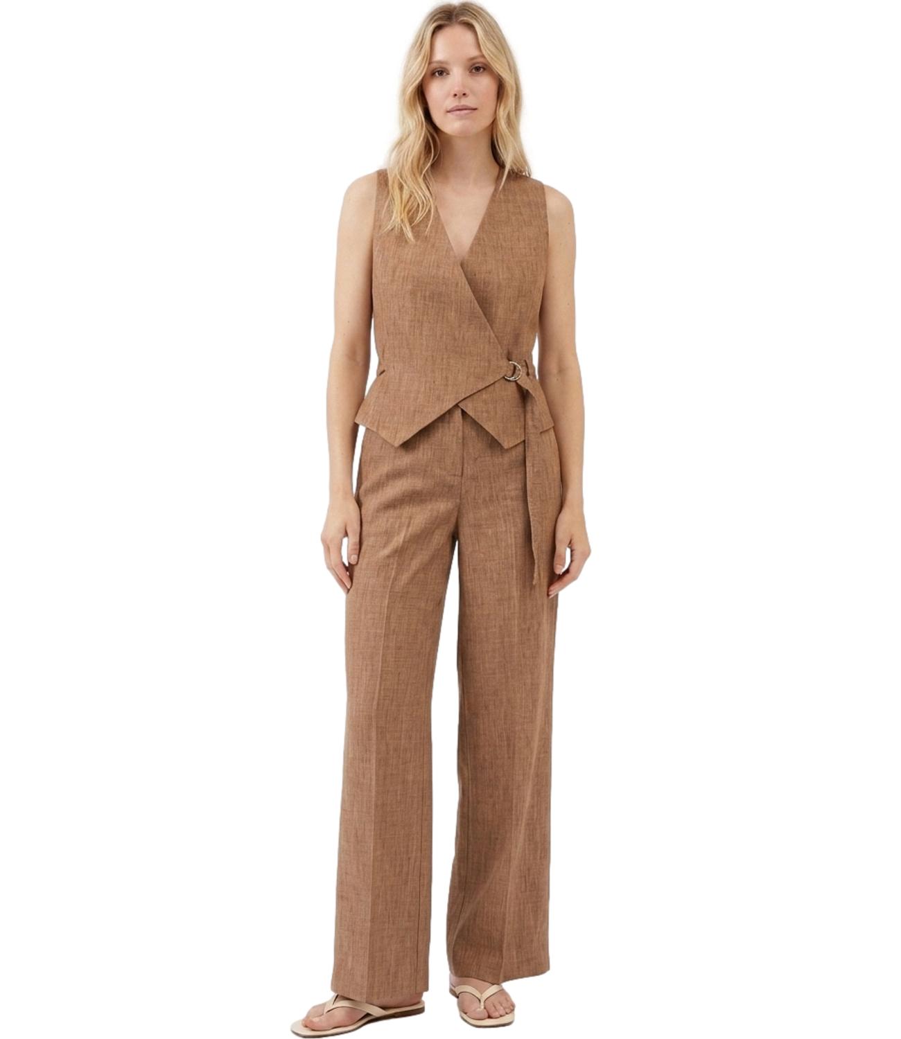 Vicolo Gilet da Donna - Marrone - Tab1728