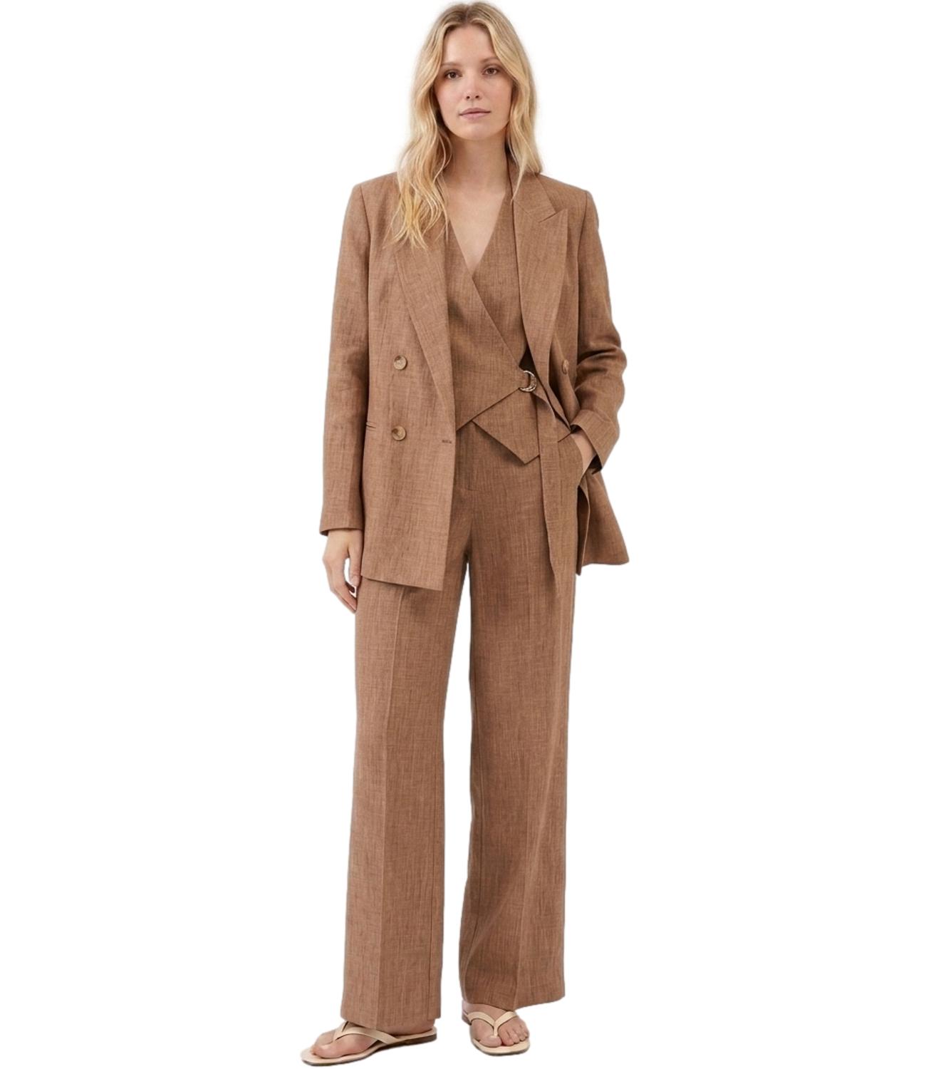 Vicolo Gilet da Donna - Marrone - Tab1728