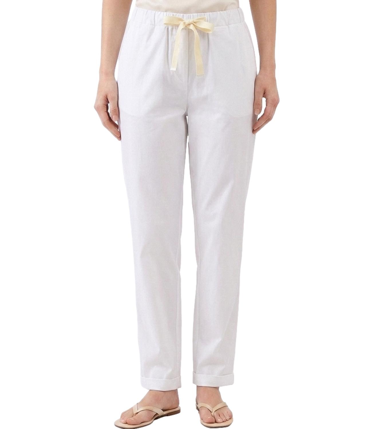 Vicolo Pantalone da Donna - Bianco - Tab1761