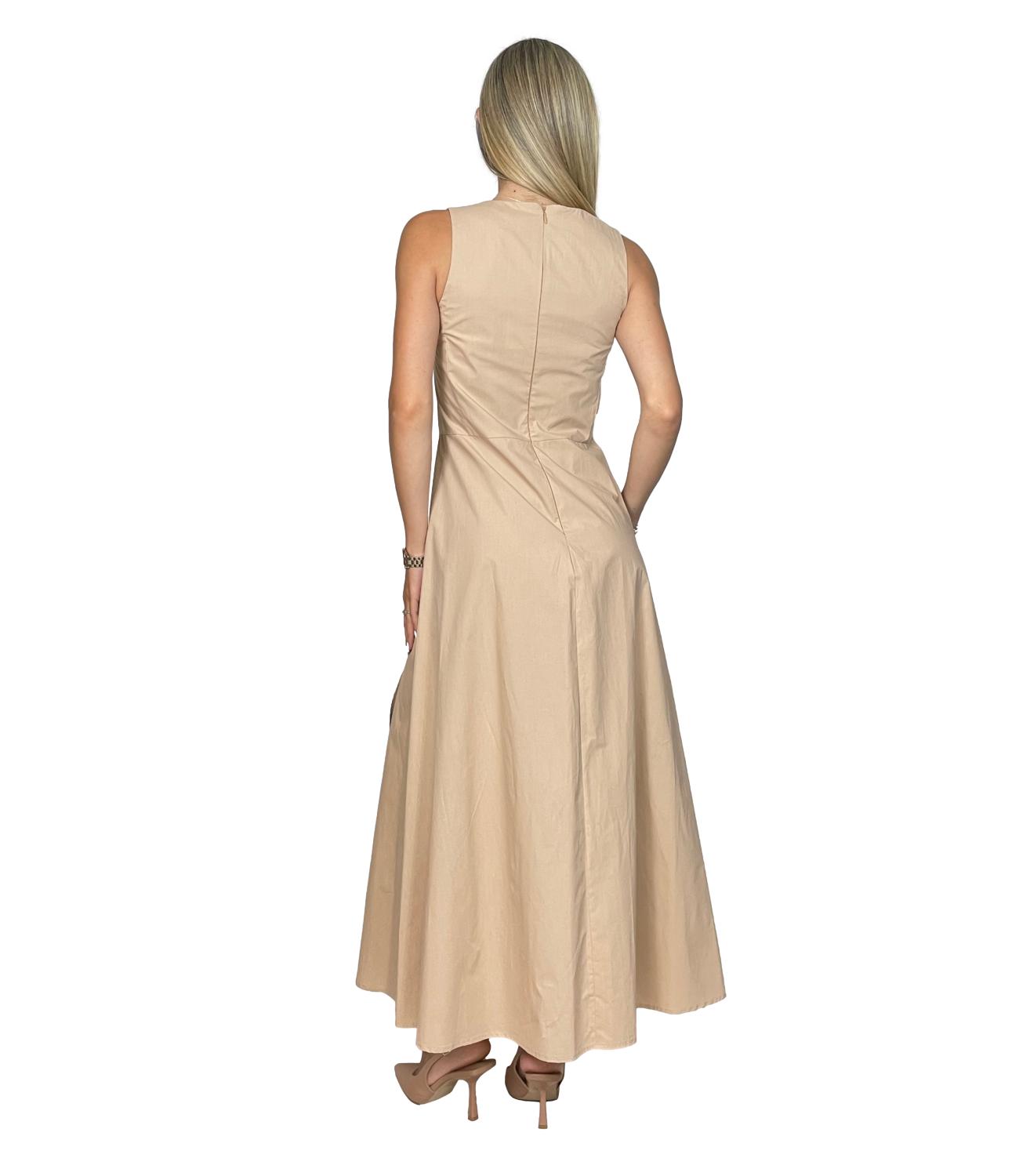 Vicolo Abito da Donna - Beige - Tab1814