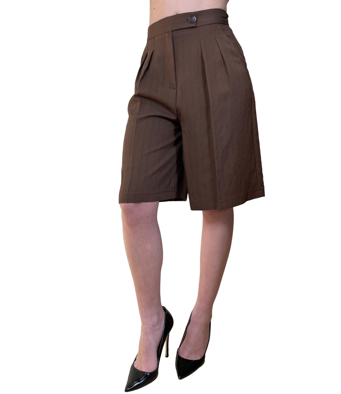 Vicolo Pantalone Bermuda Moro Donna