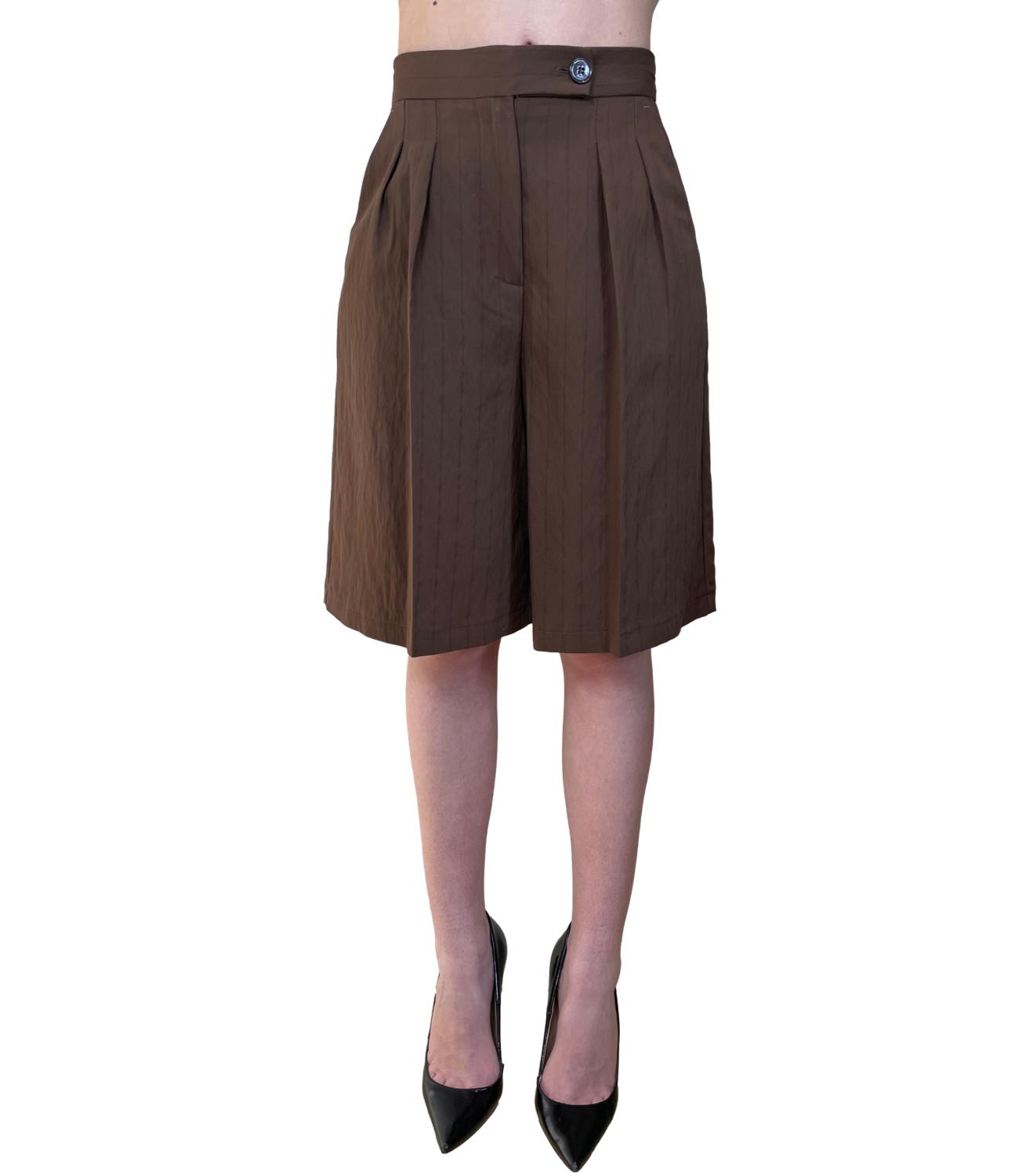 Vicolo Pantalone Bermuda Moro Donna