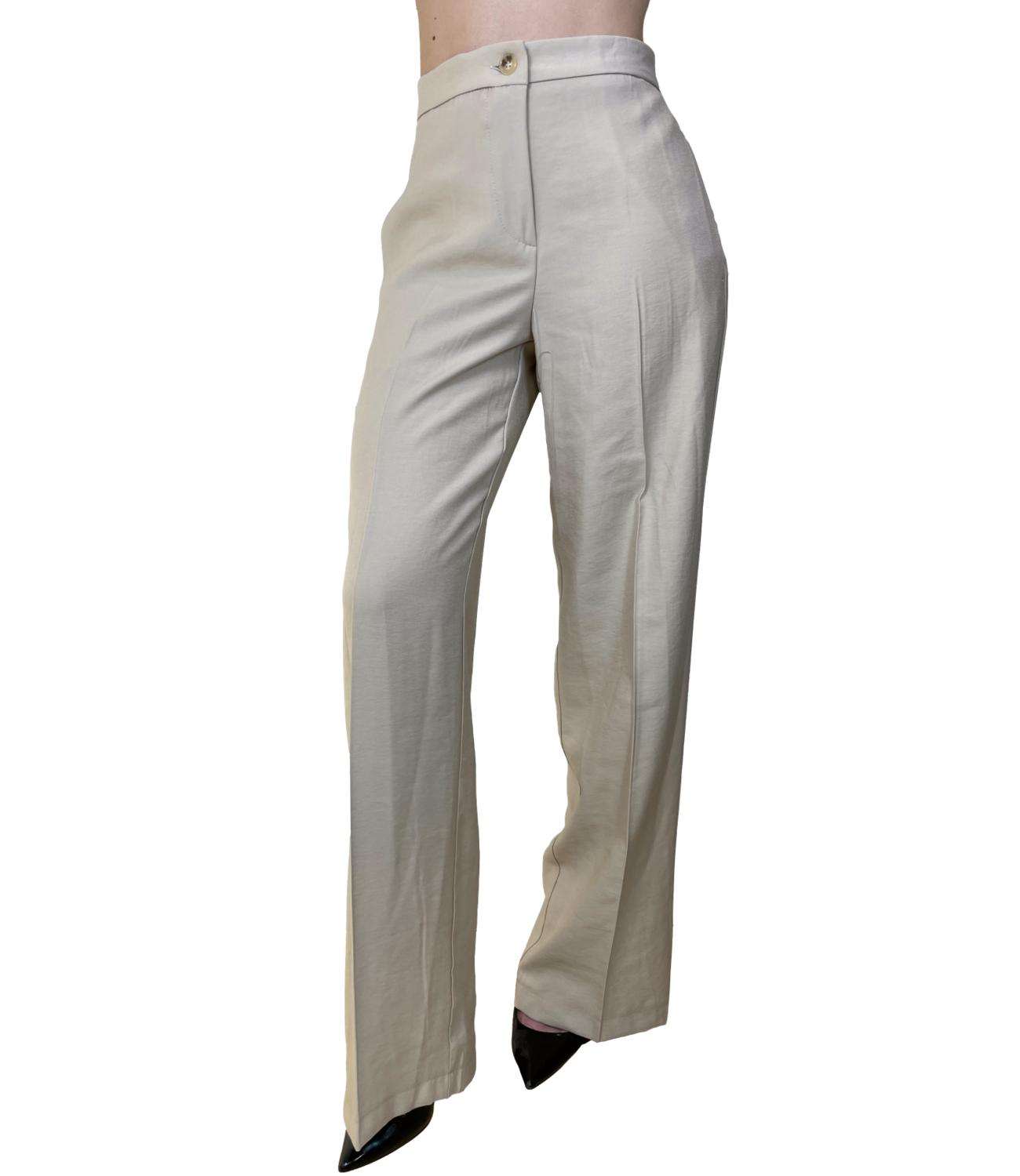 Vicolo Pantalone Beige Donna