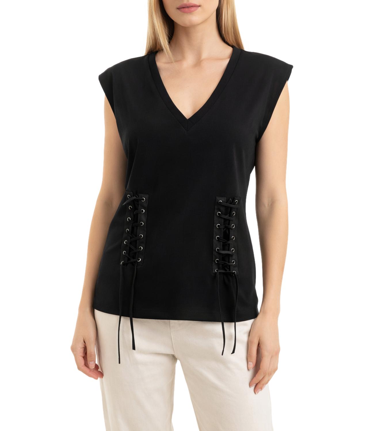 Vicolo Top da Donna - Nero - Tab2357