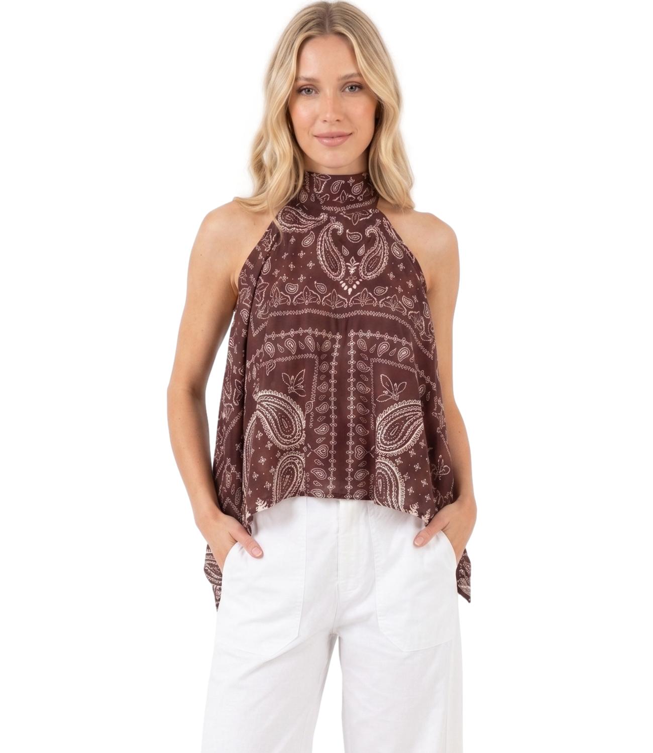 Vicolo Top da Donna - Bordeaux - Tab2408