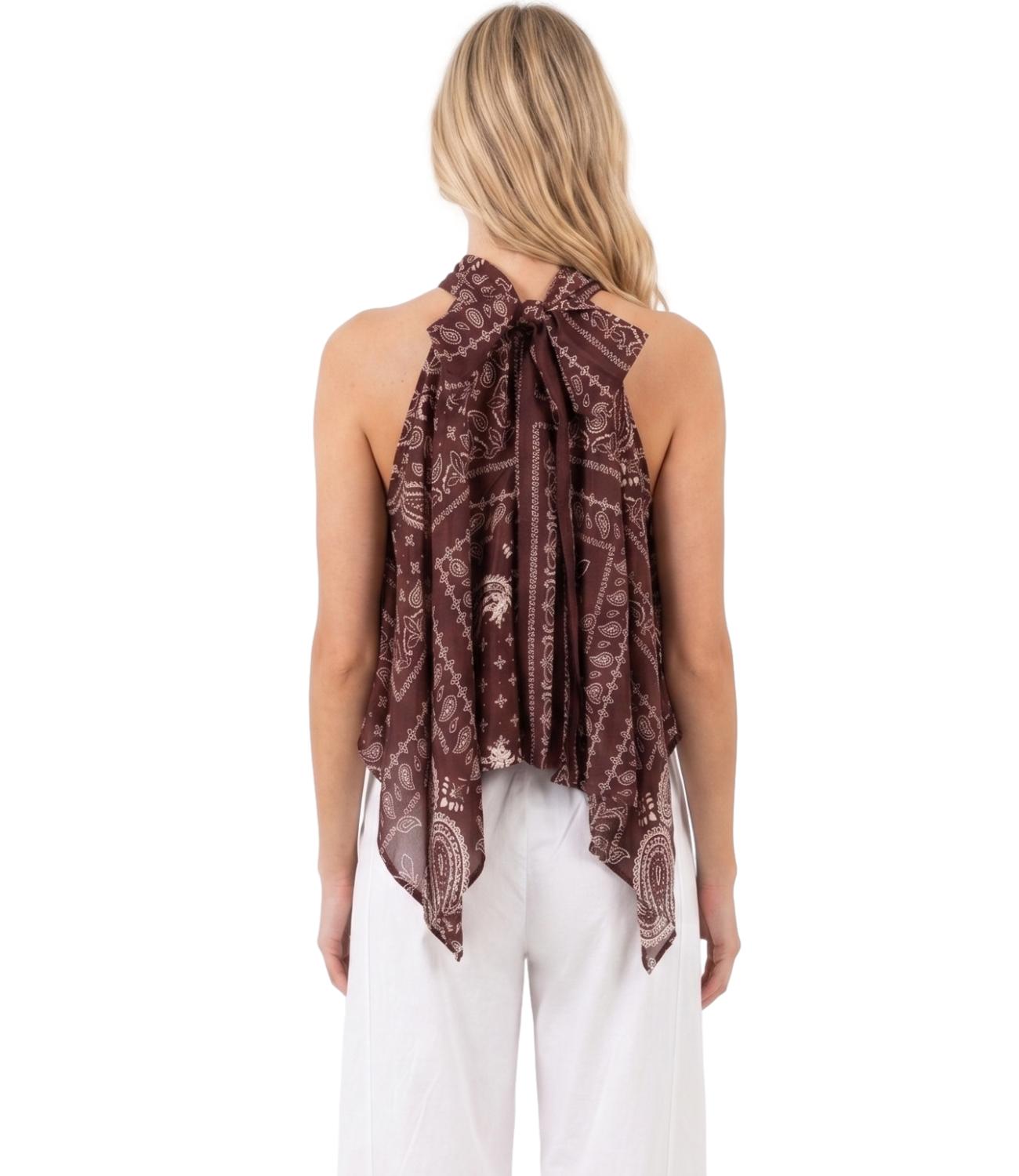 Vicolo Top da Donna - Bordeaux - Tab2408