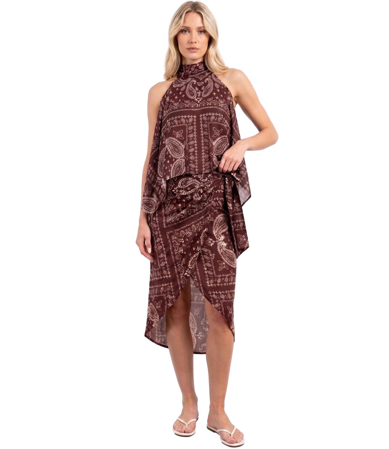 Vicolo Top da Donna - Bordeaux - Tab2408
