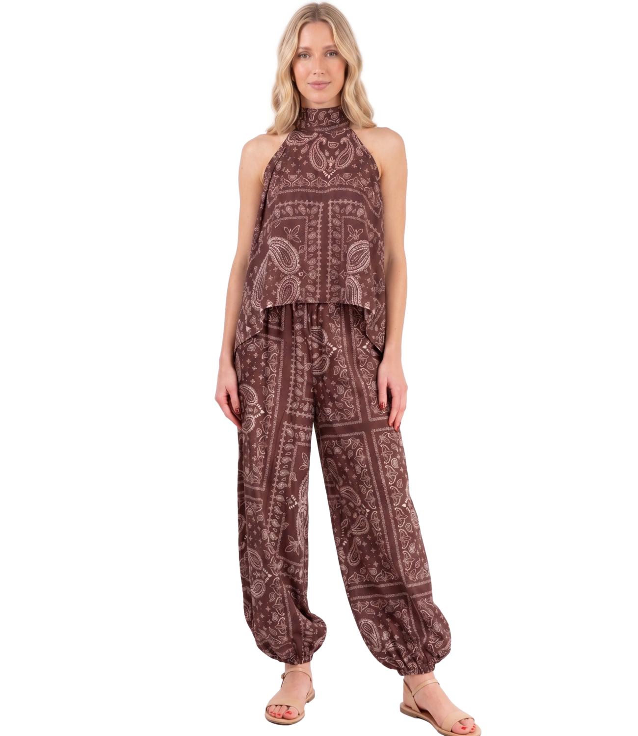 Vicolo Pantalone da Donna - Bordeaux - Tab2413