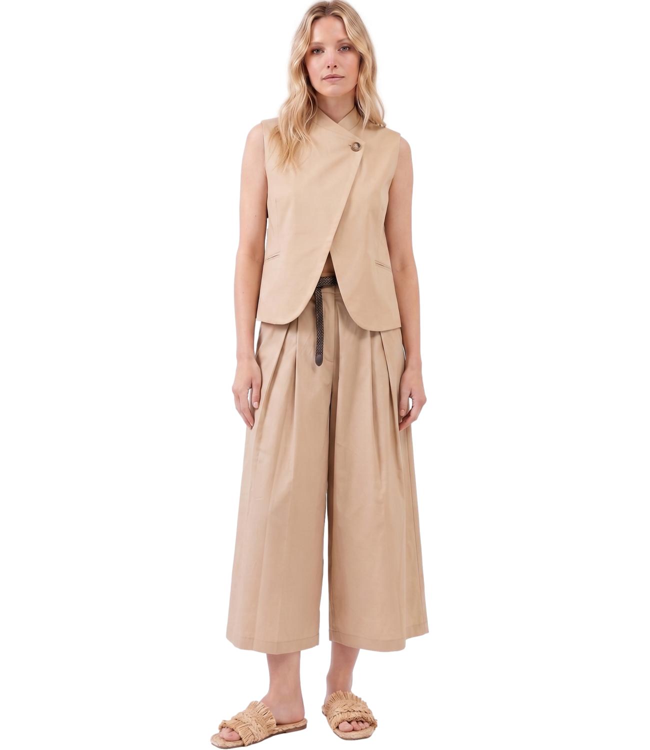Vicolo Completo da Donna - Camel - Tab2554
