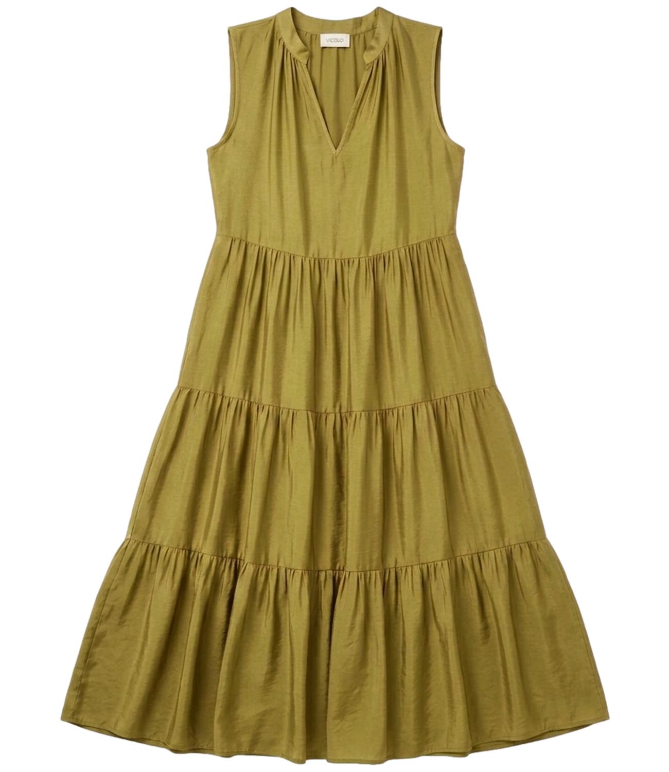 Vicolo Abito da Donna - Verde - Tab2838