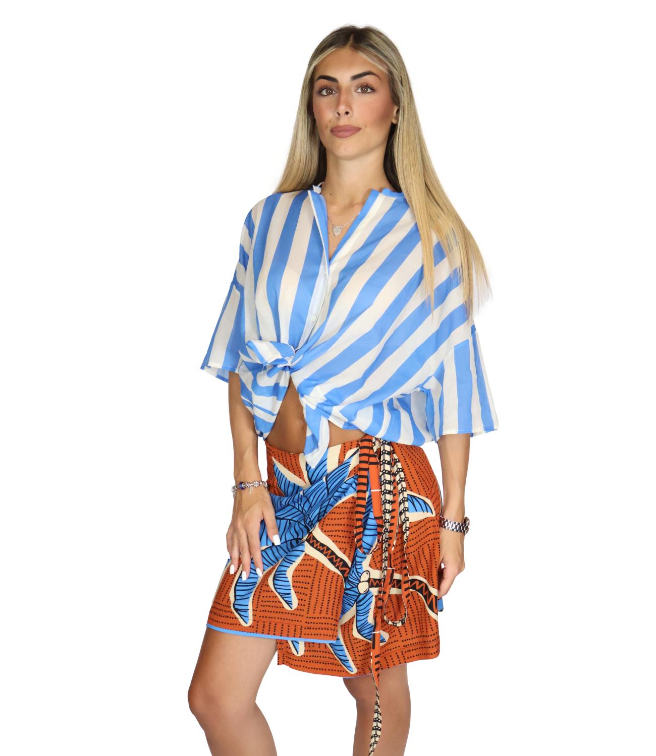 Vicolo Top da Donna - Blu - Tab3294