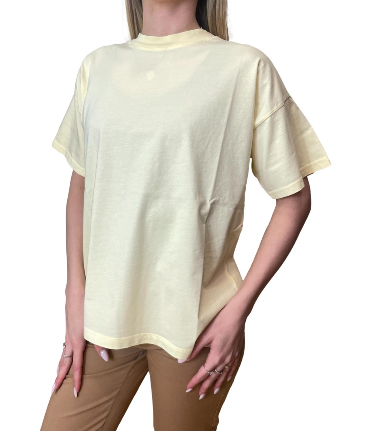 Vicolo T-shirt Over Giallo Donna
