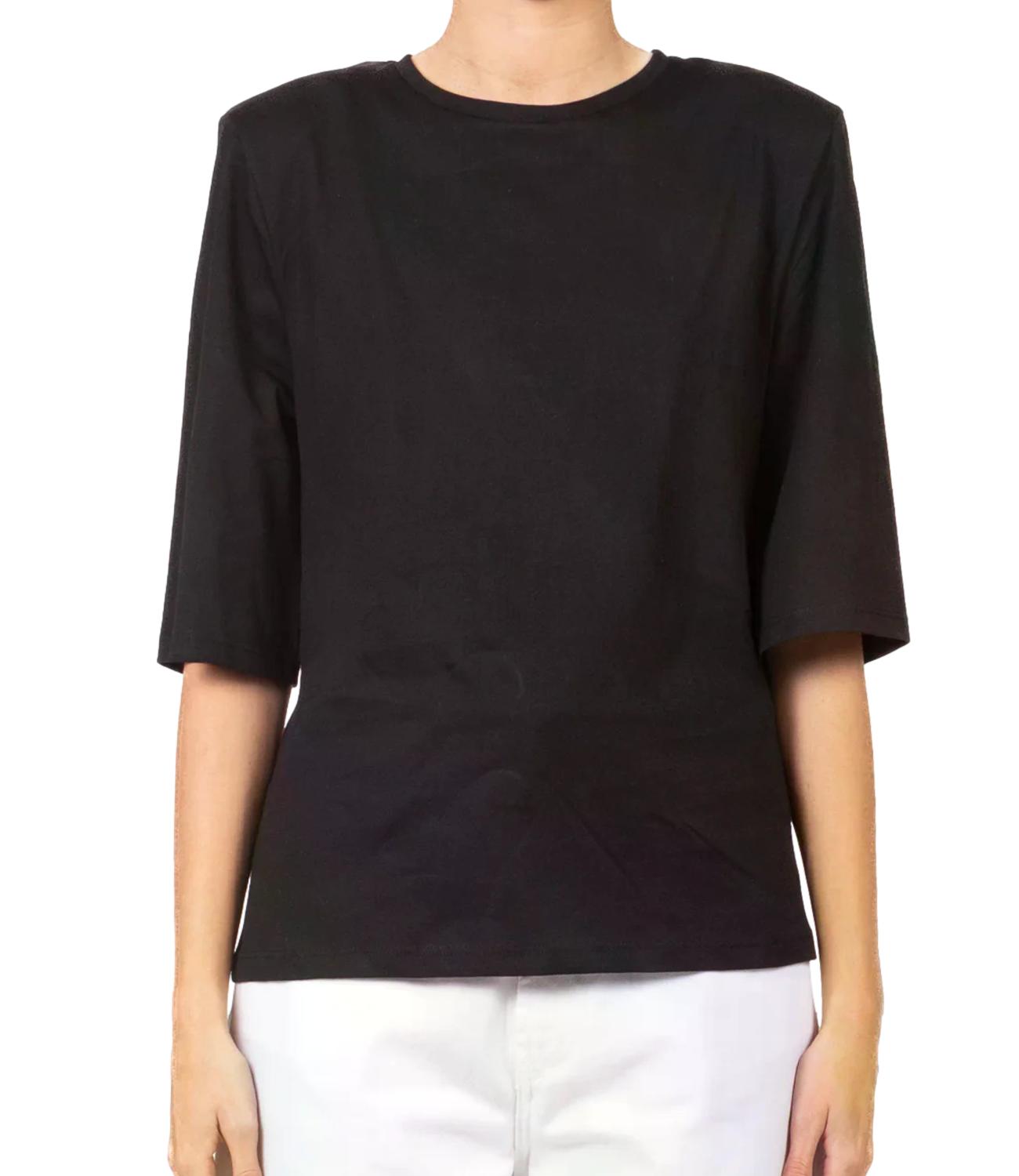 Vicolo T-Shirt da Donna - Nero - Uab0192