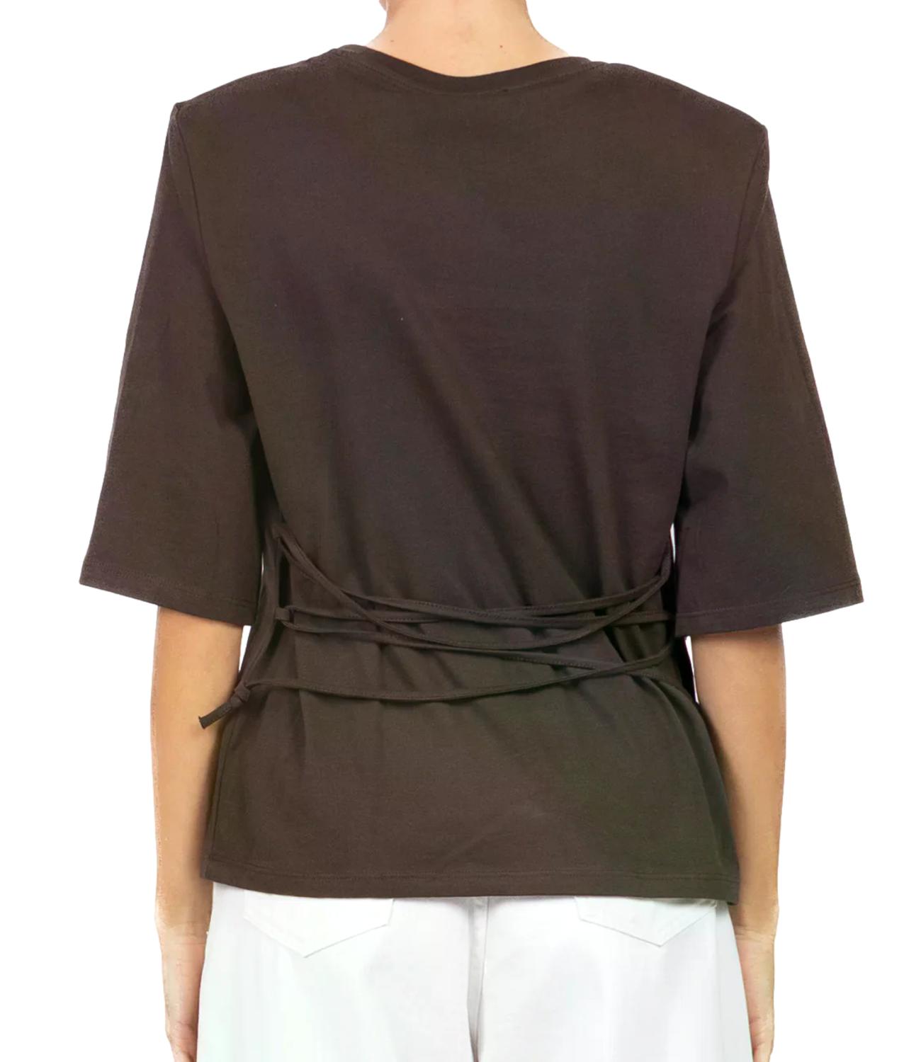 Vicolo T-Shirt da Donna - Fondente - Uab0192
