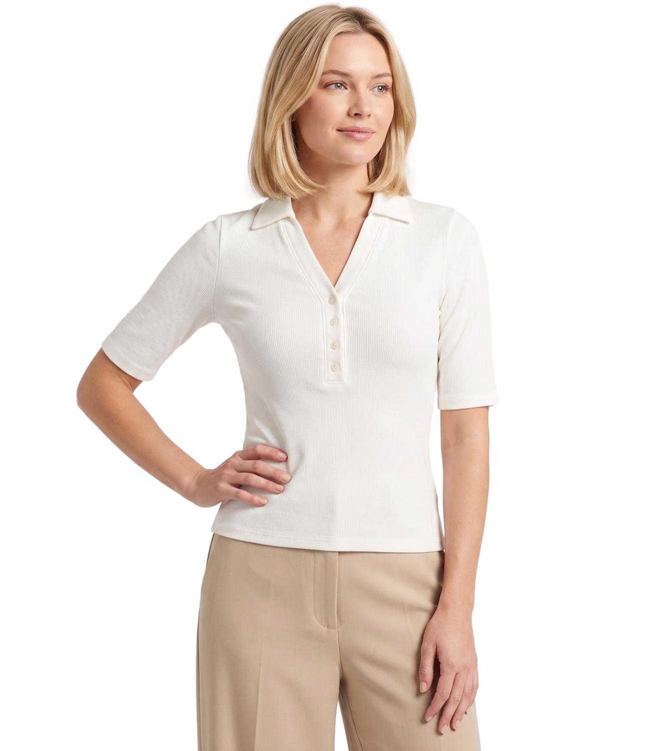 Vicolo Top Bianco Donna
