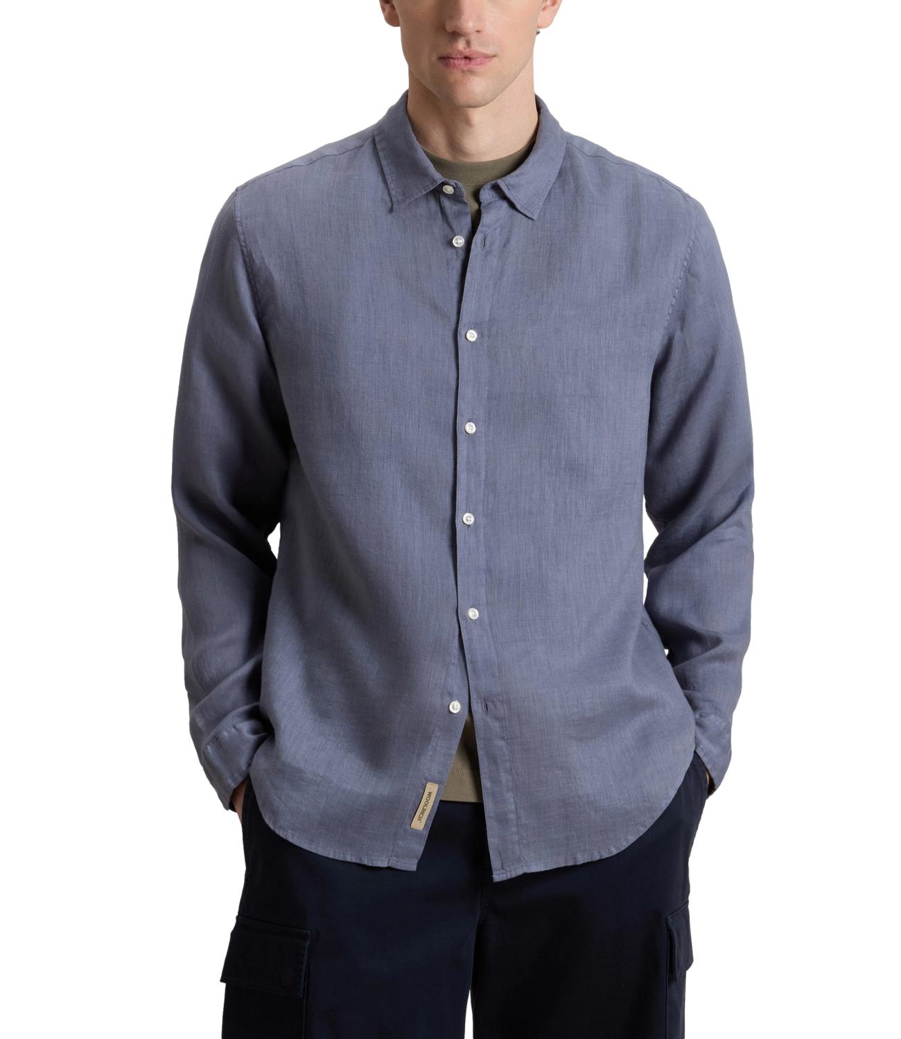 Woolrich Camicia da Uomo - Grisaille