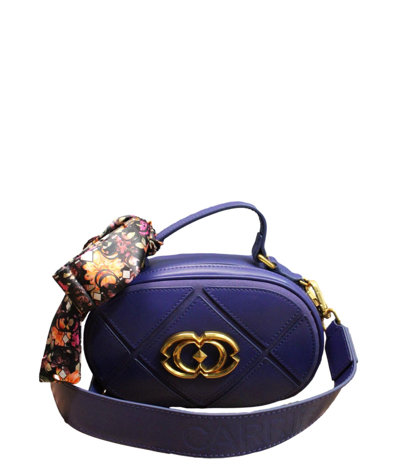 Cnosso oval handbag borsa bluette donna
