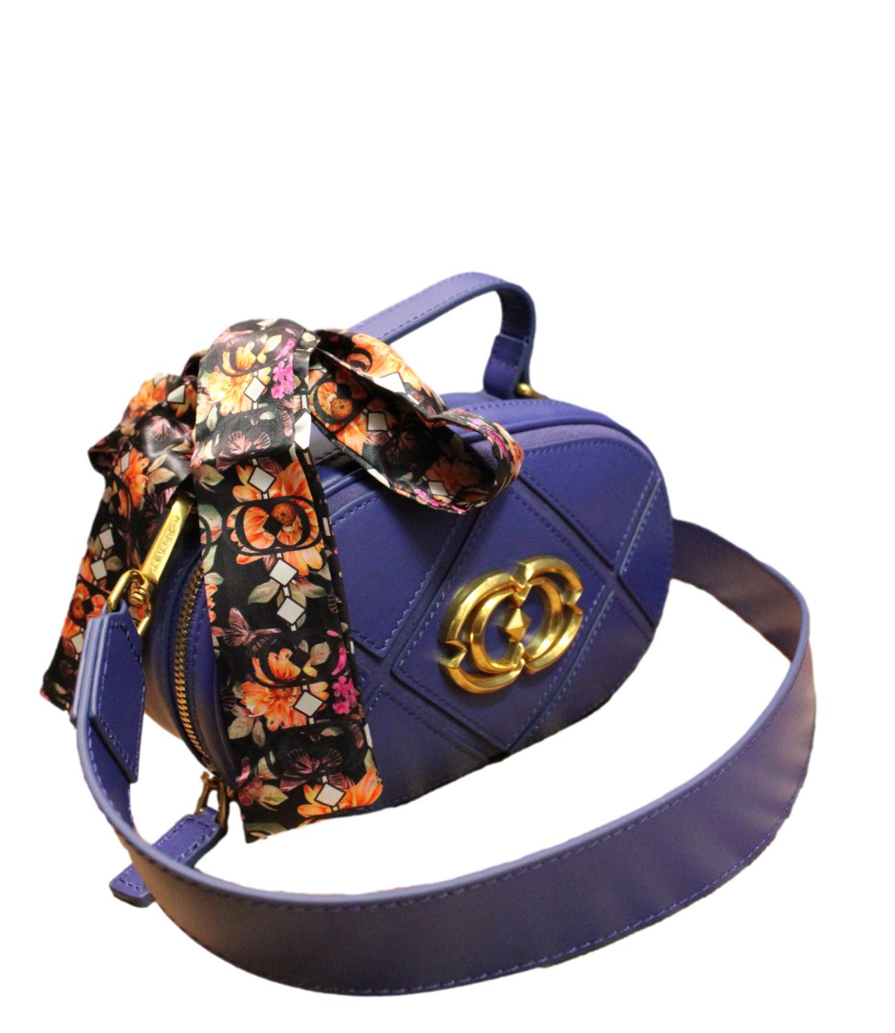 Cnosso oval handbag borsa bluette donna