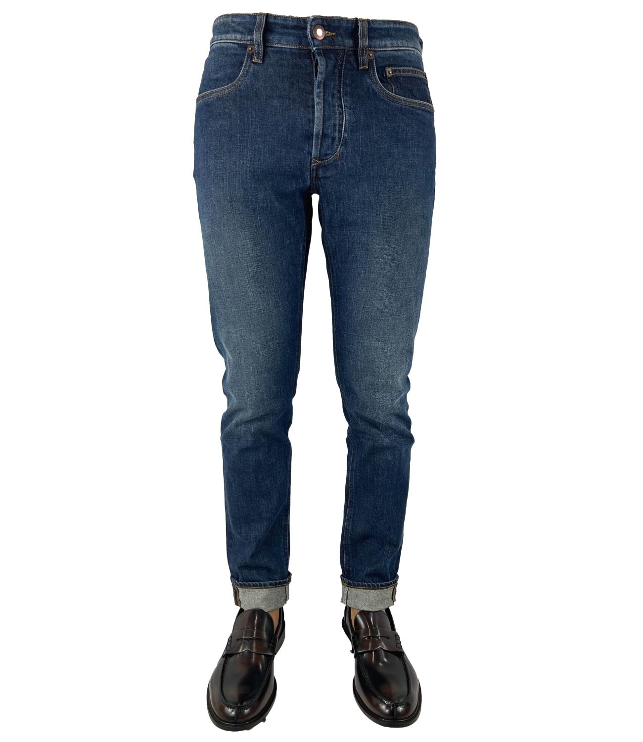 Siviglia Jeans uomo 5 taschein denim medio